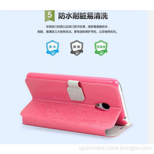 PU leather case for Meizu MX3, ODM/OEM orders are welcome